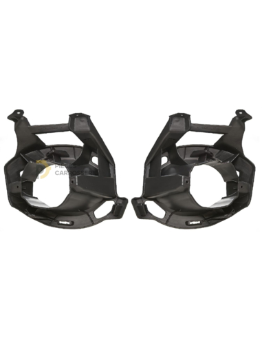 Jeu de Calandre Renault CLIO III avec siège pour phare avant