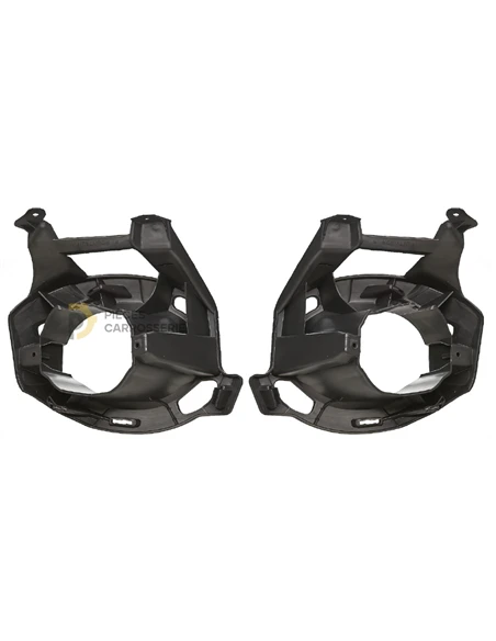 Jeu de Calandre Renault CLIO III avec siège pour phare avant