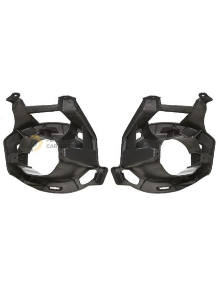 Jeu de Calandre Renault CLIO III avec siège pour phare avant