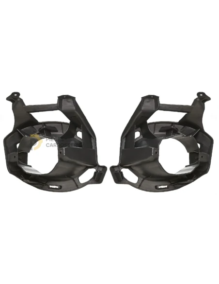 Jeu de Calandre Renault CLIO III avec siège pour phare avant