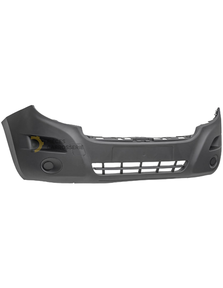 Pare-choc avant Renault MASTER III noir sans apprêt 2010-2019