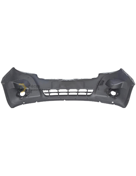 Pare-choc avant Renault MASTER III - Noir avec raccords phares