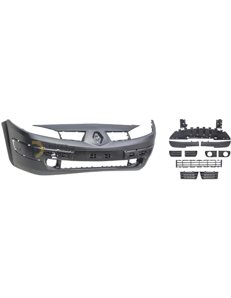Pare-choc avant Renault MEGANE II avec apprêt et accessoires