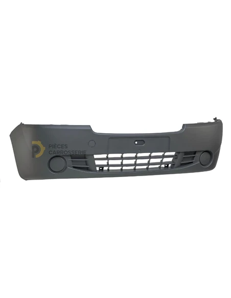 Pare-choc avant Renault TRAFIC II noir - Compatible phase 2
