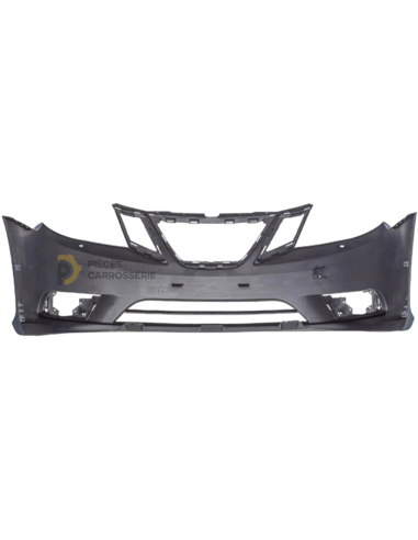 Pare-choc avant Saab 9-3 apprêté, avec sièges lave-phares