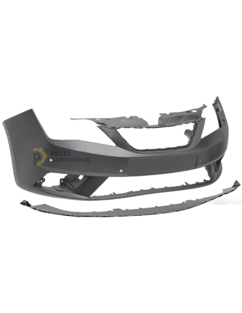Pare-choc avant Seat IBIZA IV 6J5 avec apprêt et supports capteurs