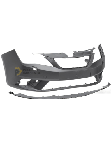 Pare-choc avant Seat IBIZA IV 6J5/6P1 - À peindre, avec sièges lave-phares