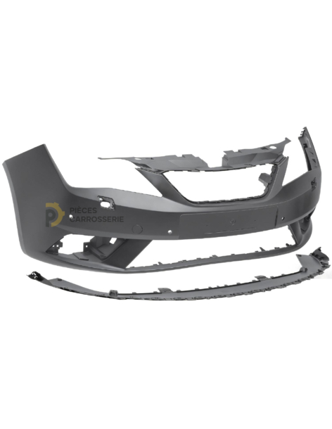Pare-choc avant Seat IBIZA IV 6J5 6P1 - Prêt à peindre, capteurs