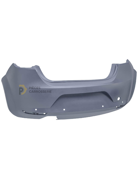 Pare-choc arrière apprêté SEAT LEON 1P1, compatible capteurs