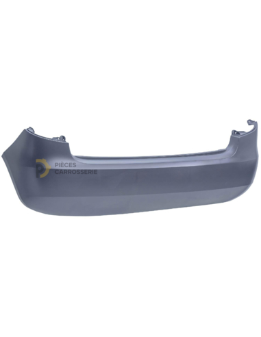 Pare-choc arrière Skoda FABIA II 54 prêt à peindre, compatible