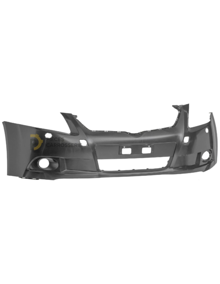 Pare-choc avant Toyota Avensis T27 sans apprêt, noir, 2009-2011
