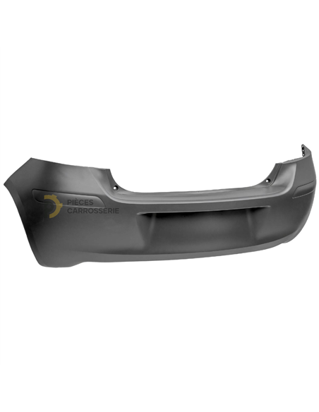 Pare-choc arrière Toyota YARIS P9 noir sans apprêt 3/5 portes