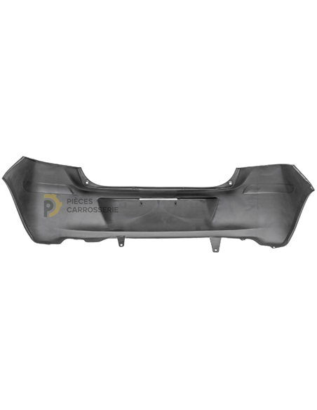Pare-choc arrière Toyota YARIS P9 noir sans apprêt 3/5 portes