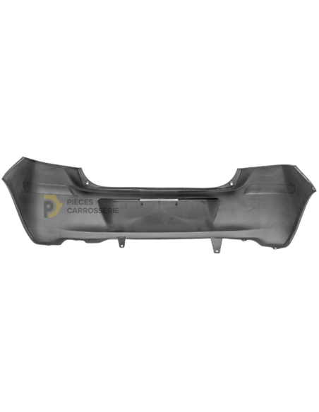 Pare-choc arrière Toyota YARIS P9 noir sans apprêt 3/5 portes