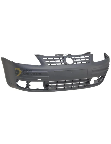 Pare-choc avant Volkswagen CADDY III noir sans apprêt 03/04-09/10