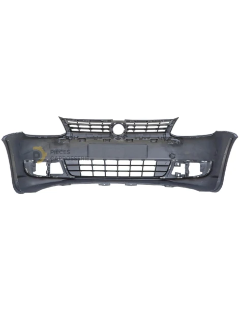 Pare-choc avant Volkswagen Caddy III noir sans apprêt 2010-2015 2