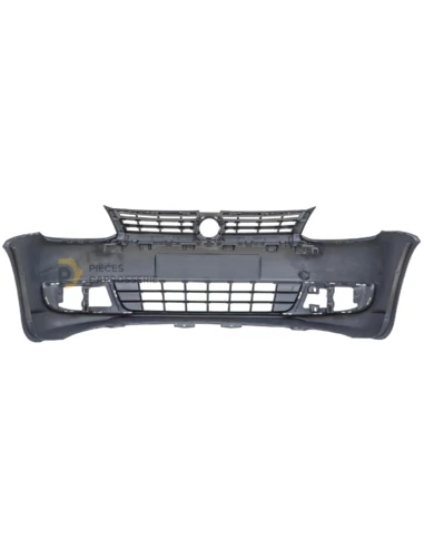 Pare-choc avant Volkswagen Caddy III noir sans apprêt 2010-2015
