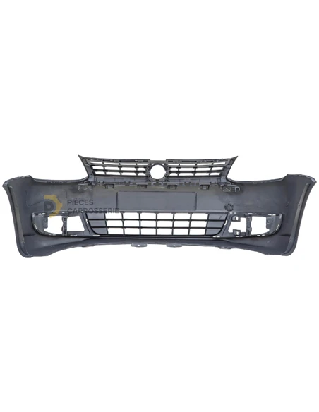 Pare-choc avant Volkswagen Caddy III noir sans apprêt 2010-2015