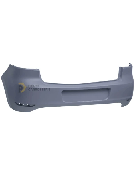 Pare-choc arrière Golf VI prêt à peindre - VW 2008-2012