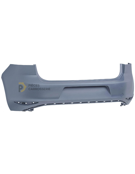 Pare-choc arrière GOLF VII apprêté à peindre - VW 2012-2017