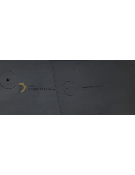 Pare-choc avant Volkswagen GOLF VII à peindre, avec porte-plaque