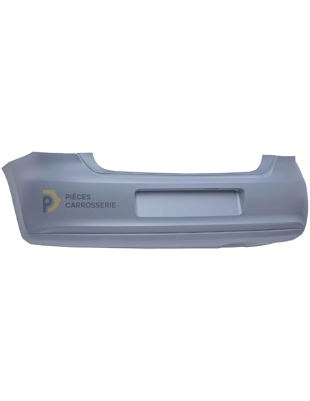 Pare-choc arrière Volkswagen POLO 6R1/6C1 à peindre 3/5 portes