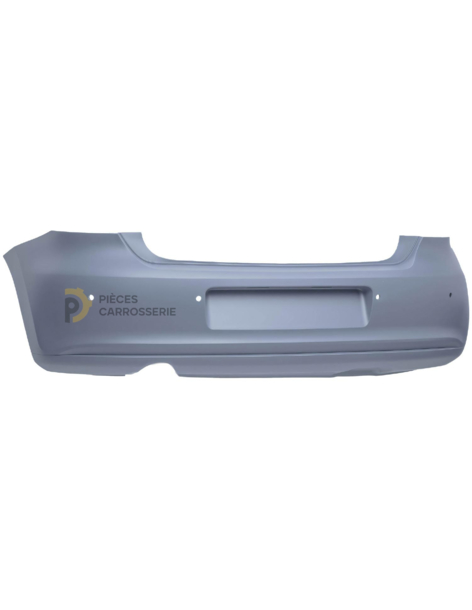 Pare-choc arrière Volkswagen POLO 6R1/6C1 à peindre, 3/5 portes