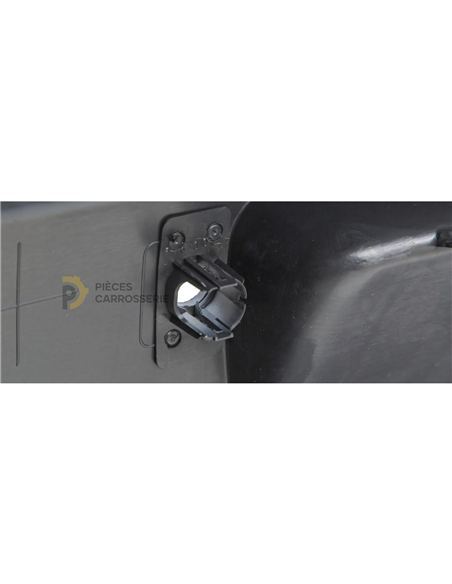 Pare-choc arrière Volkswagen POLO 6R1/6C1 à peindre, 3/5 portes