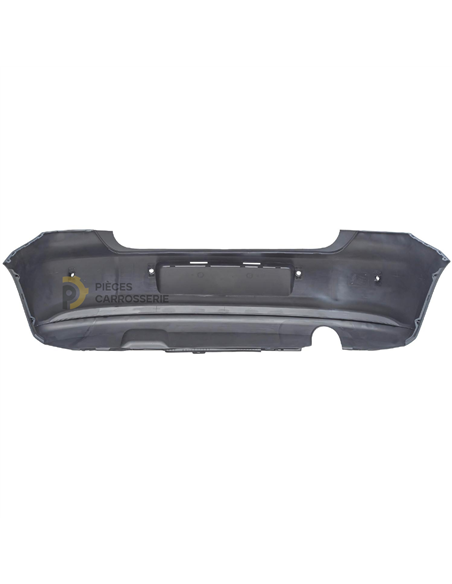 Pare-choc arrière Volkswagen POLO 6R1/6C1 à peindre, 3/5 portes