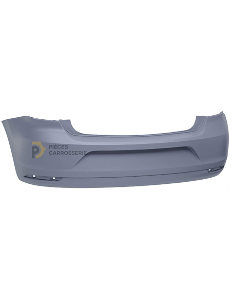 Pare-choc arrière Volkswagen POLO 6R1/6C1 à peindre 3/5 portes