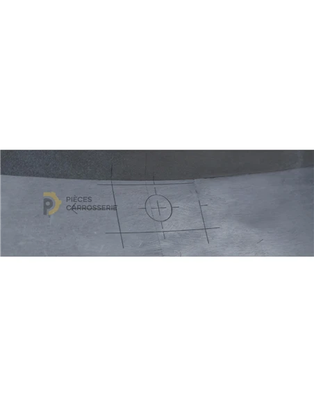 Pare-choc arrière Volkswagen POLO 6R1/6C1 à peindre 3/5 portes