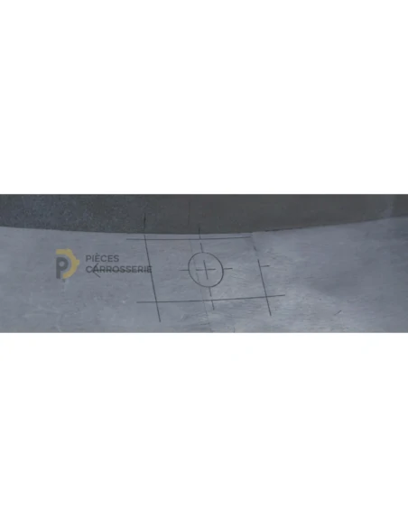 Pare-choc arrière Volkswagen POLO 6R1/6C1 à peindre 3/5 portes