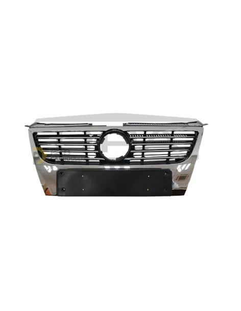 Grille noire Volkswagen Passat B6 avec baguettes chromées
