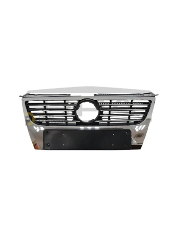 Grille noire Volkswagen Passat B6 avec baguettes chromées