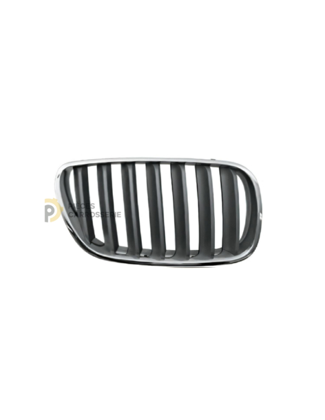 Entourage chromé et grille titane pour BMW X3 I E83