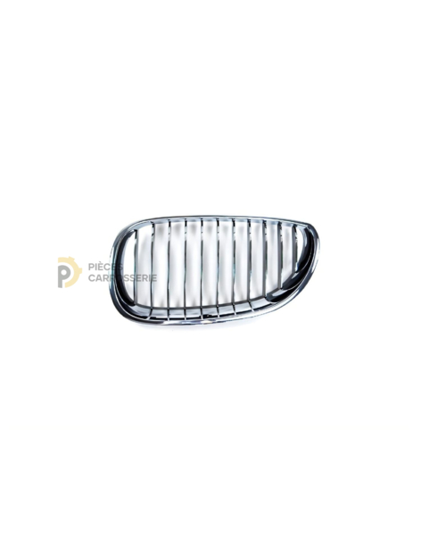 Modèle compatible BMW SERIE 5 E60/E61 - Bord et lames chromées