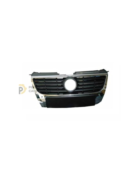 Grille noire VOLKSWAGEN PASSAT B6 avec entourage chromé