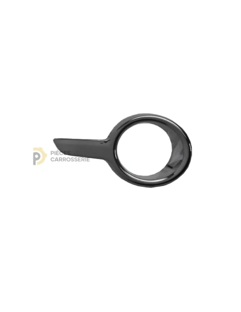 Rétroviseur droit chromé noir compatible Peugeot 208 I 2012-2015