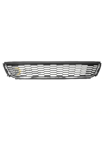 Grille noire avec enjoliveur chromé pour VOLKSWAGEN POLO V