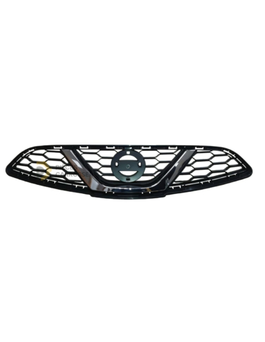 NISSAN MICRA K13 Phase 2 : Grille Noire avec Moulure Chrome