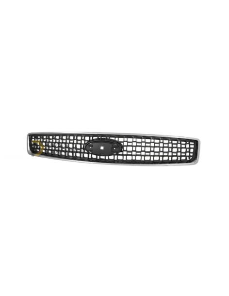 Grille calandre chromée pour FORD FUSION phase 2 (10/2005-09/2011)