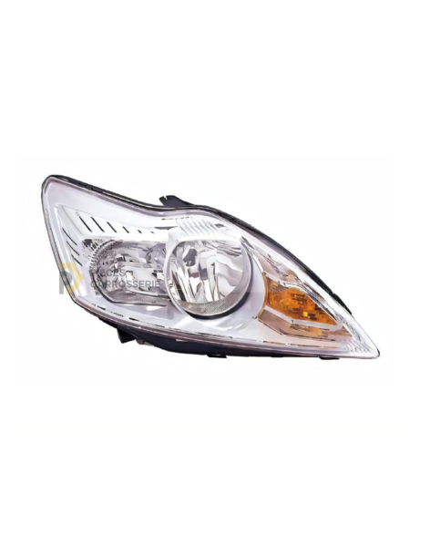 Lampe H1/H7 pour Ford Focus II (2008-2010) - Fond chromé
