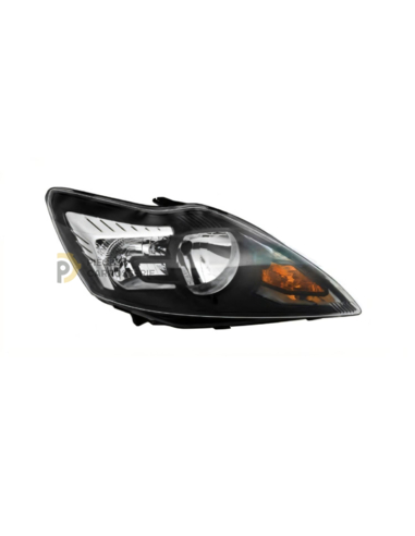 Lampe H1 et H7 pour Ford Focus II phase 2 (08-10) - Noir chrome