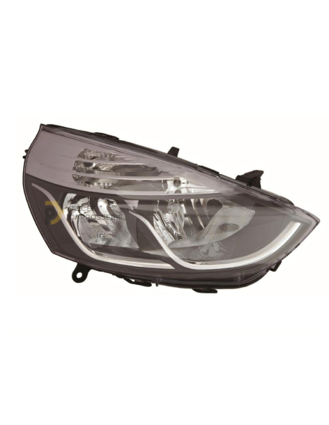 Lampe H7 + H1 pour RENAULT CLIO IV phase 1 (12-16) - réglable