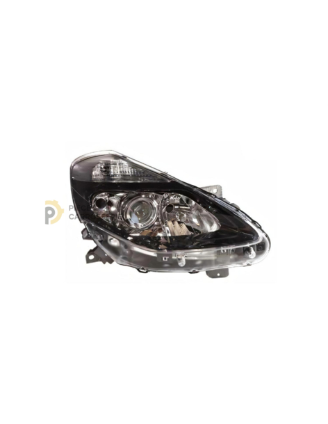 Lampe H7 & H1 RENAULT CLIO III phase 2 - Cuvelage noir