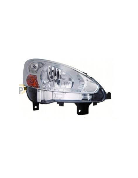 Lampe H4 PEUGEOT PARTNER II phase 2, réglage intérieur électrique