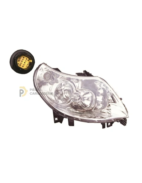 Lampe H7 & H1 pour FIAT DUCATO III phase 1 (06/06-05/14)