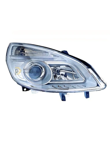 Lampe H7/H1 pour RENAULT SCENIC II phase 2 - Fond chromé