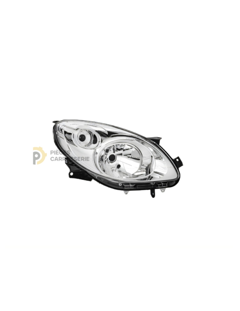 Lampe H4 Hella pour Renault Twingo II - Réglage électrique