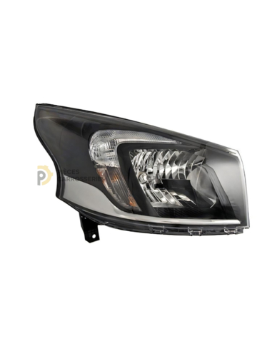 Lampe H4 pour OPEL VIVARO II, réglage électrique, fond noir